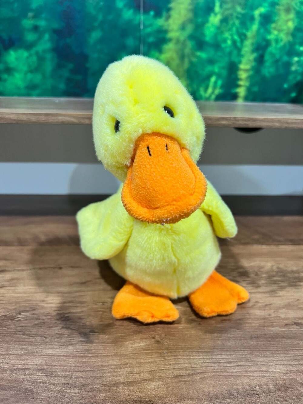 Ty Beanie Buddies Quackers The Duck Yellow Plush Stuffed Animal